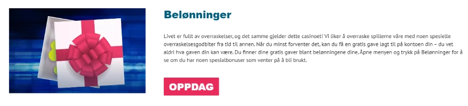 primeslots belønninger