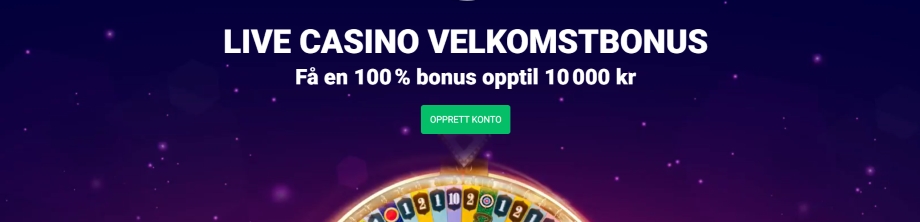 gets live casino velkomstbonus
