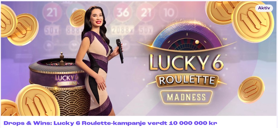 spinz lucky6 roulette kampanje