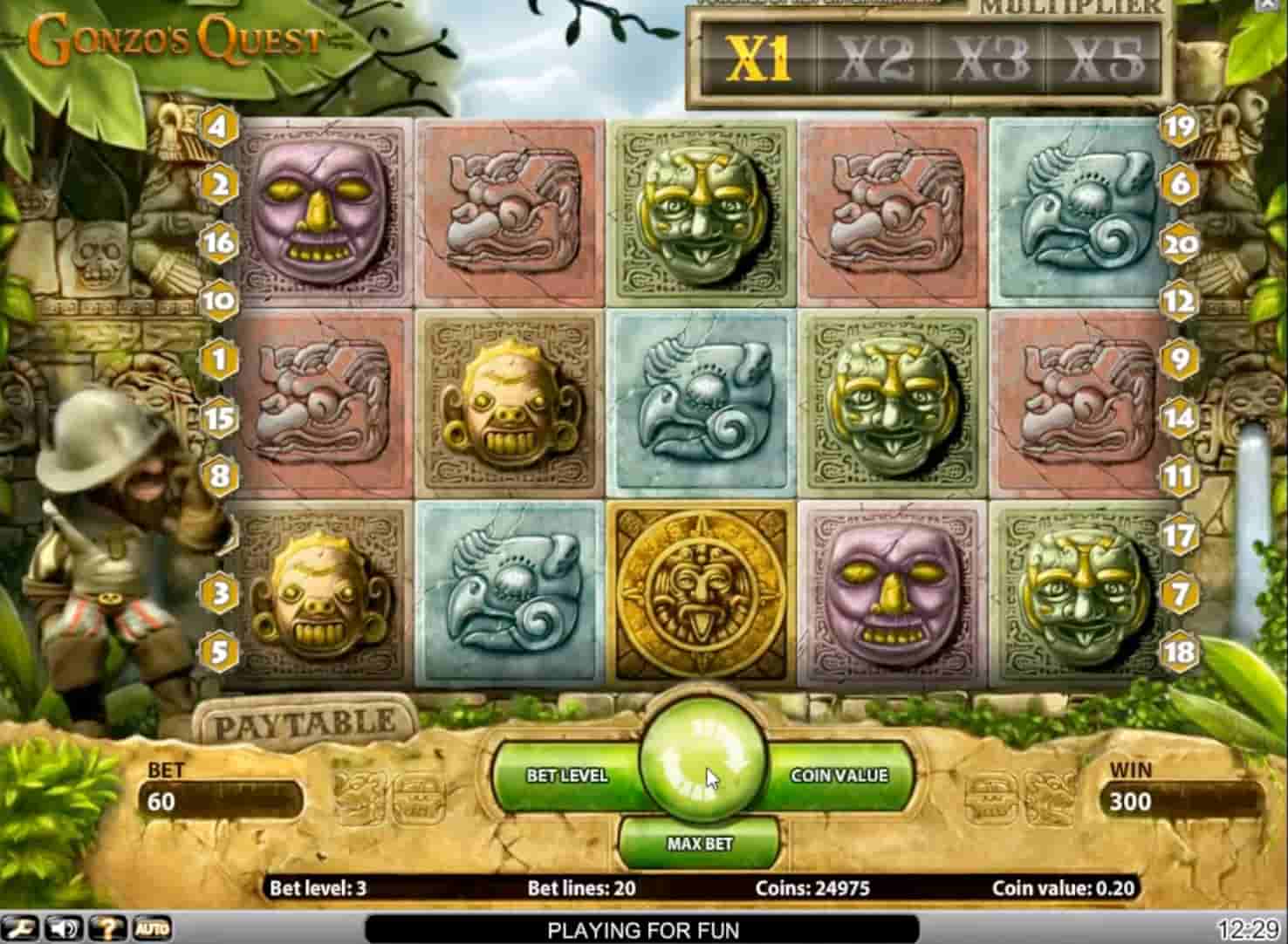 Gonzo’s Quest screenshot 3