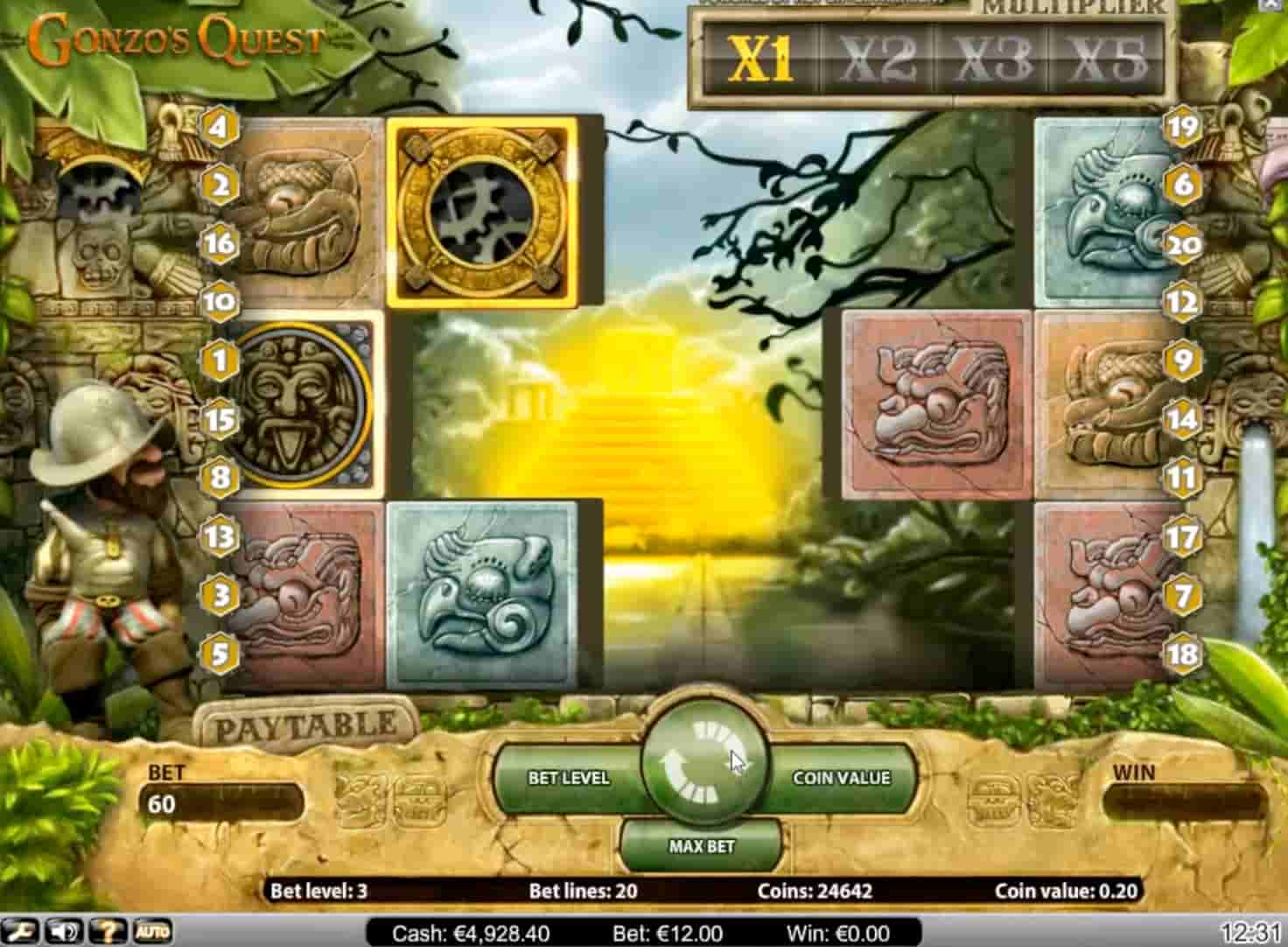 Gonzo’s Quest screenshot 5