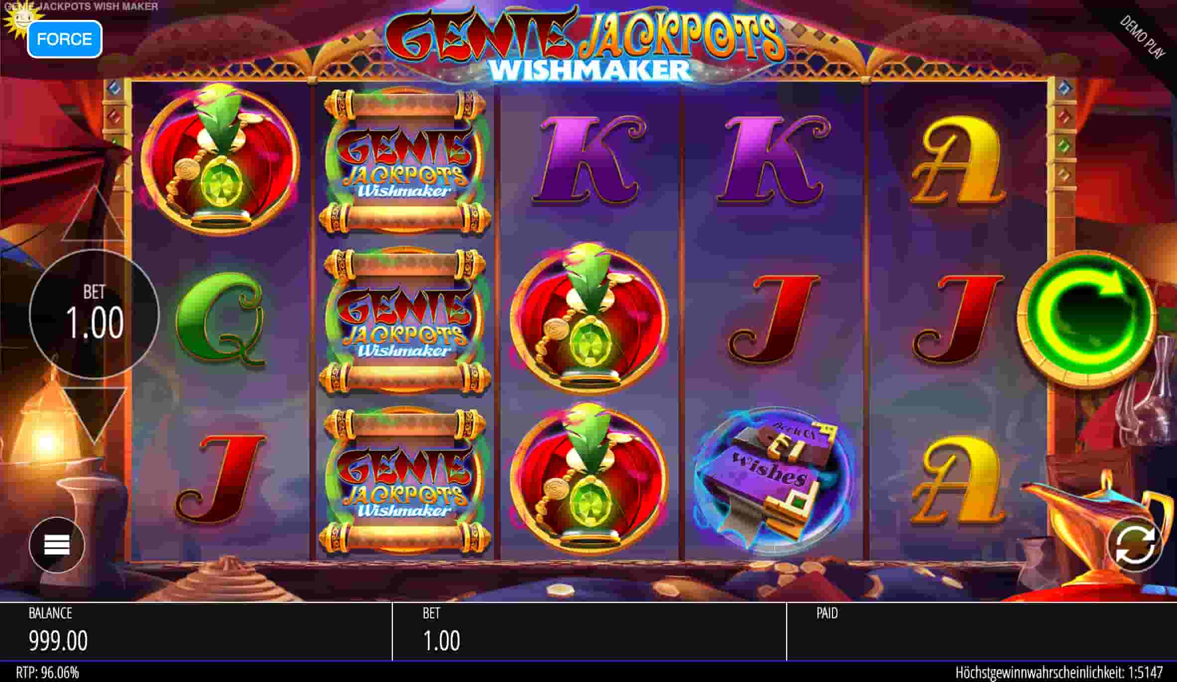 Genie Jackpots screenshot 1