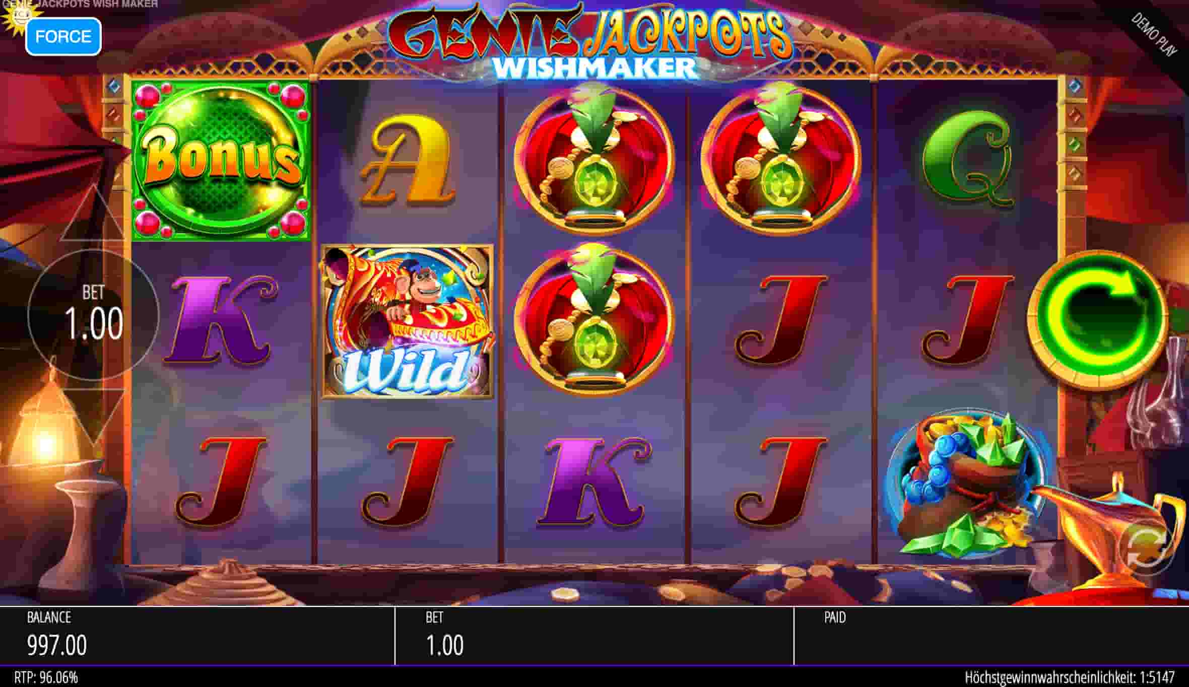 Genie Jackpots screenshot 3