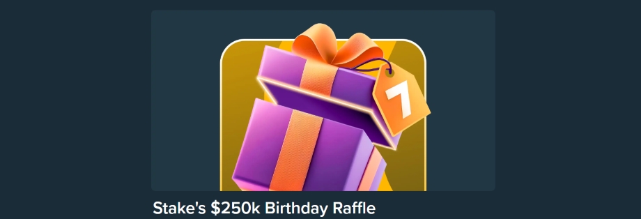 stake birthday raffle