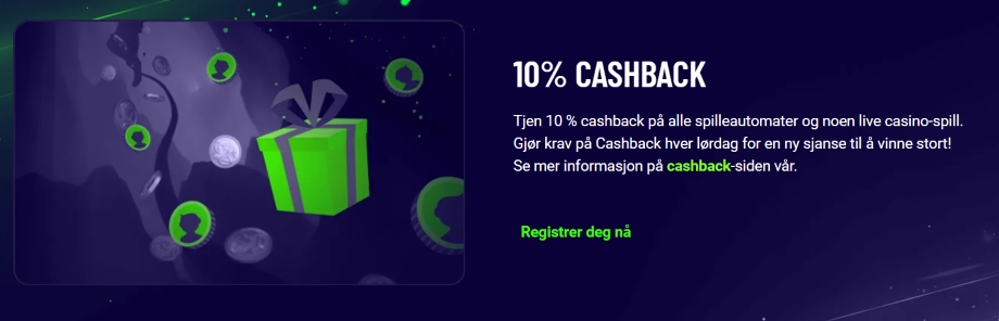 unlimit casino cashback