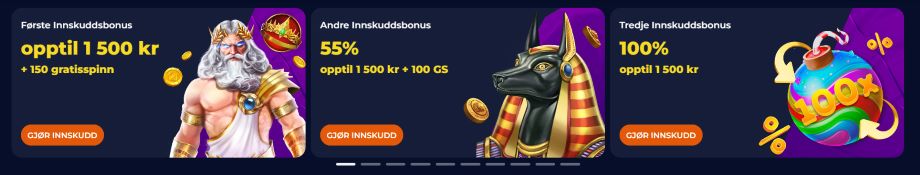 nine casino velkomstbonus