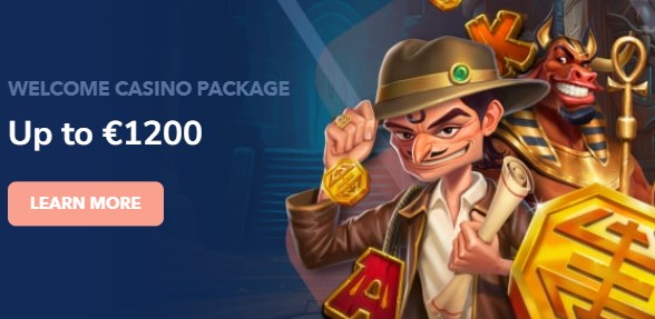 spinbookie casino welcome bonus