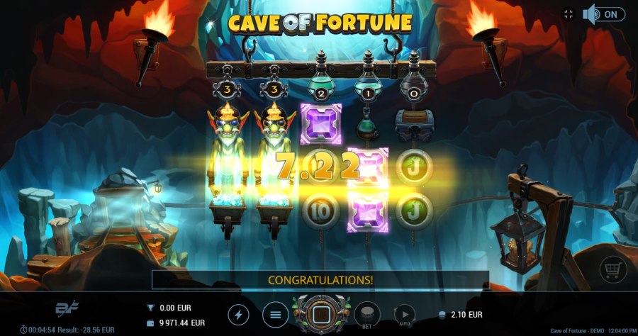Cave of Fortune Slot Screenshot 3