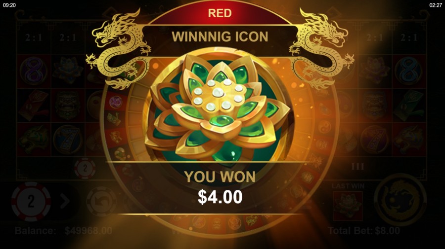 Dragon Roulette Slot Screenshot 3