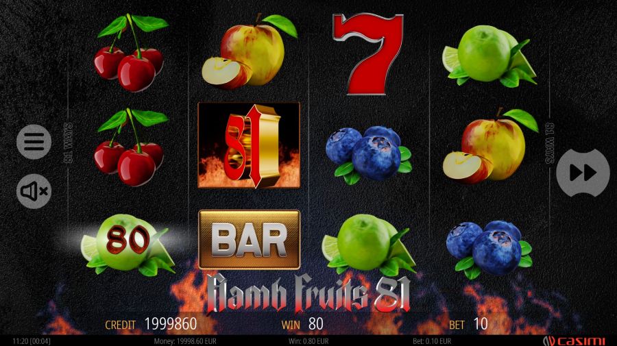 Flamb Fruits 81 Slot Screenshot 2