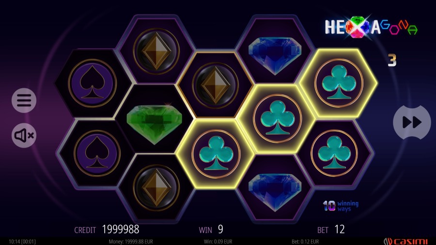 Hexagona Slot Screenshot 2