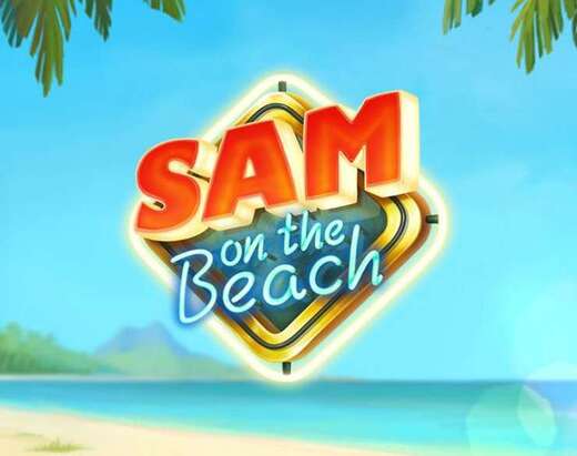 Sam on the beach logo
