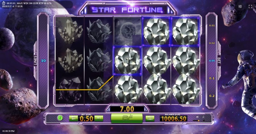 Star Fortune Slot Screenshot 2