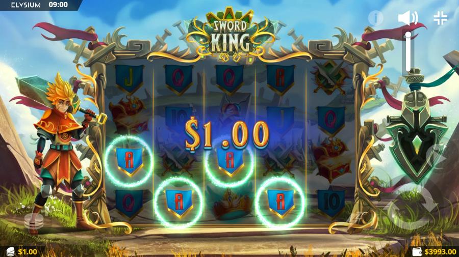 Sword King Slot Screenshot 3