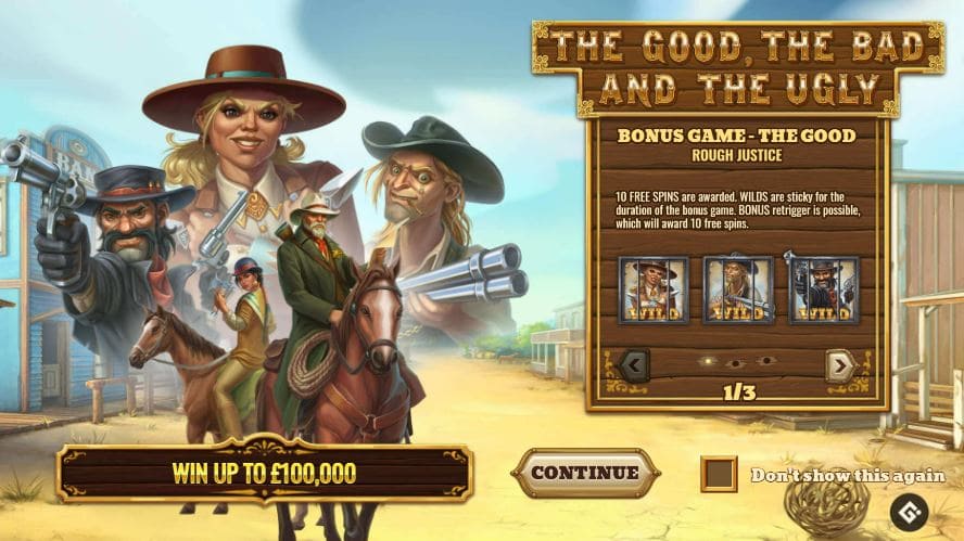 The Good, The Bad And The Ugly Screenshot 1
