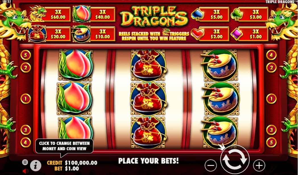 triple dragon spilleautomater1