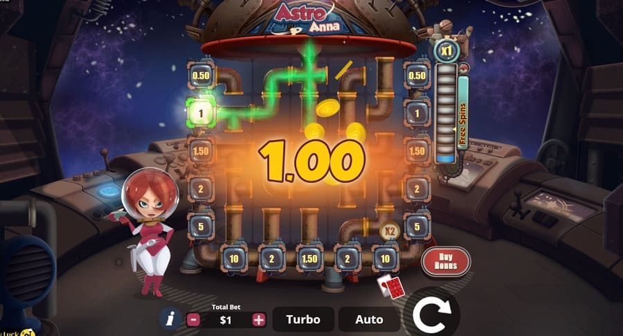 Astro Anna Slot Screenshot 1