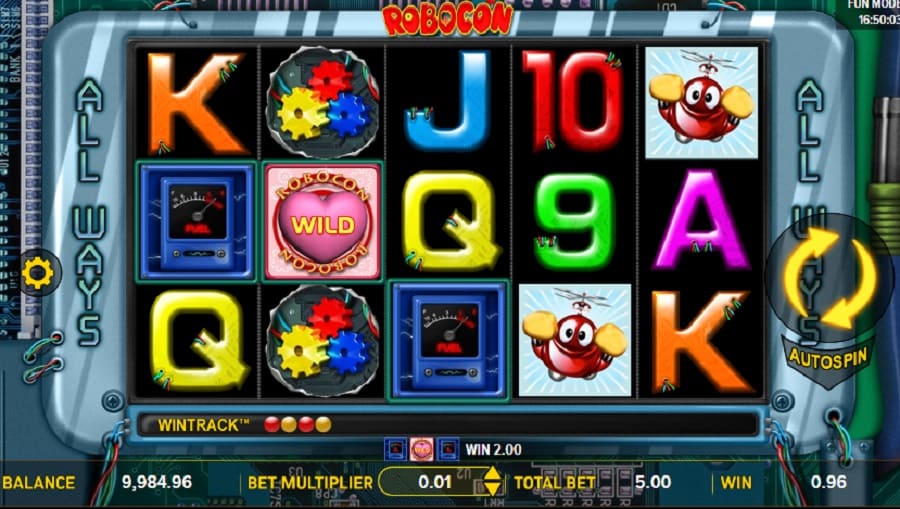 The Robocon Slot Screenshot 2