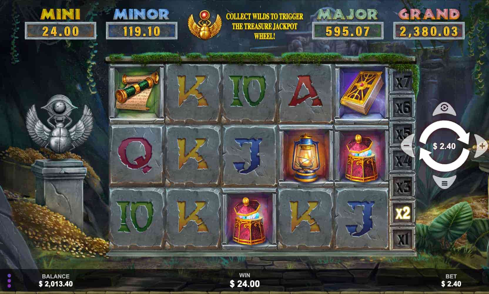 treasure temple spilleautomater2
