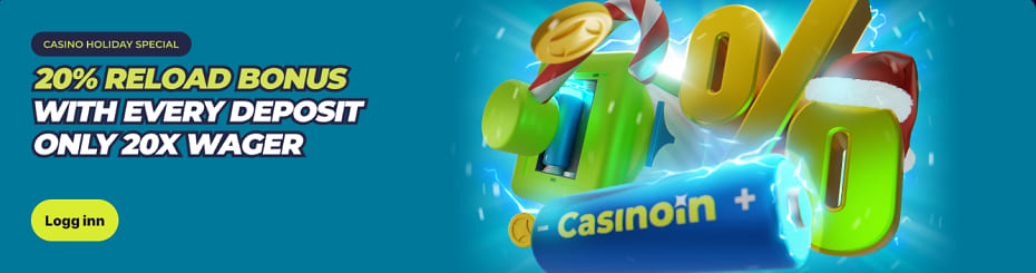 casinoin reload bonus