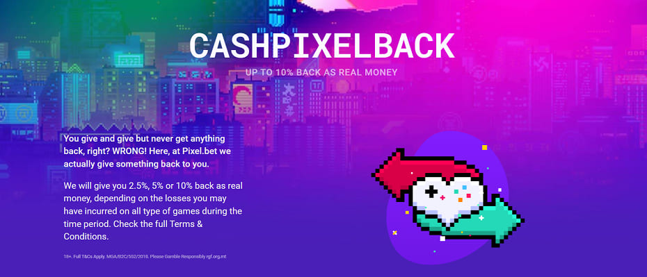 pixelbet cashback