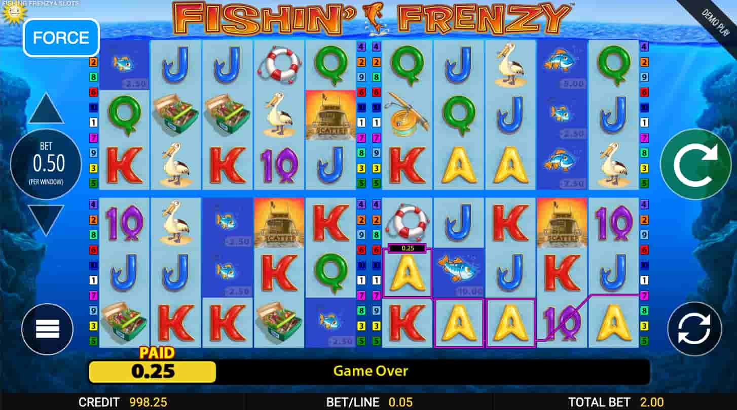 Fishin’ Frenzy Power 4 screenshot 2