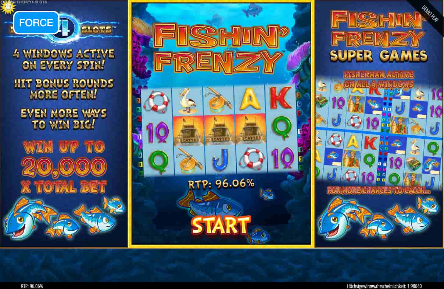 Fishin’ Frenzy Power 4 screenshot 5