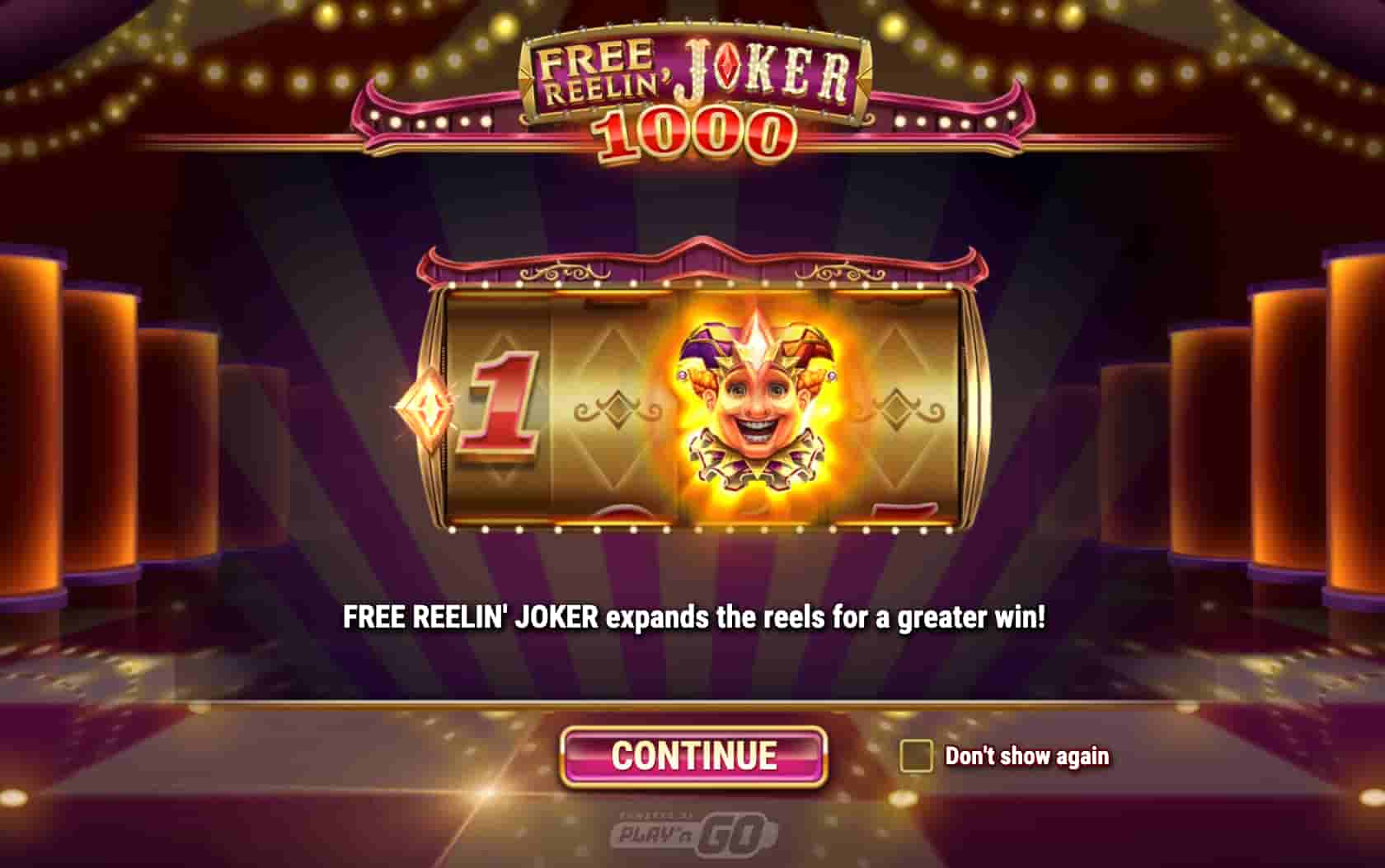 Free Reelin Joker 1000 screenshot 4