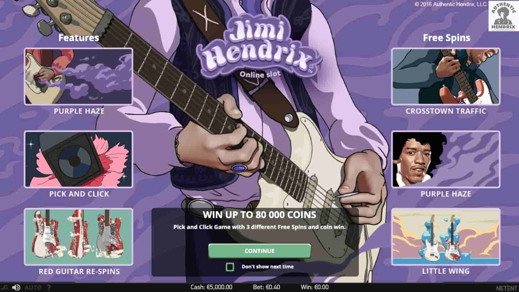 Jimi Hendrix screenshot 4