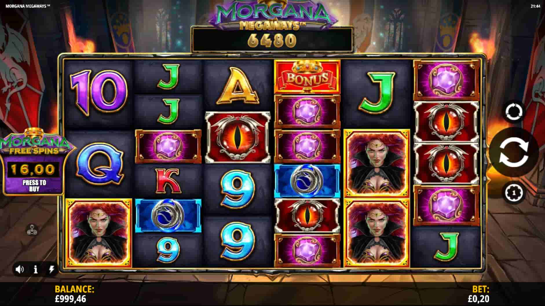 Morgana Megaways screenshot 3