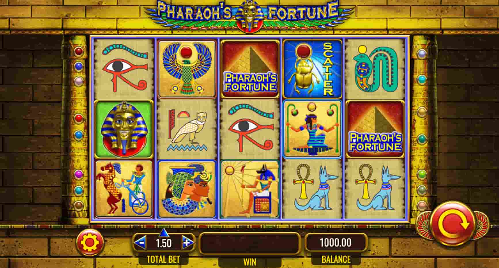 Pharaoh’s Fortune screenshot 1