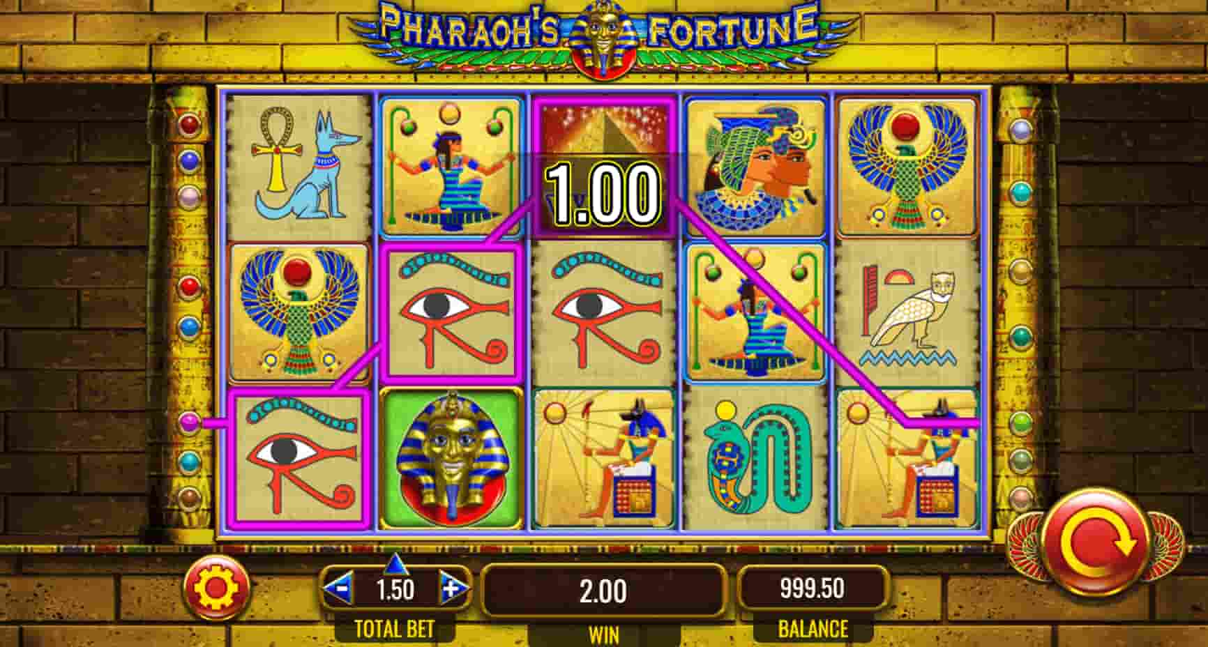 Pharaoh’s Fortune screenshot 3
