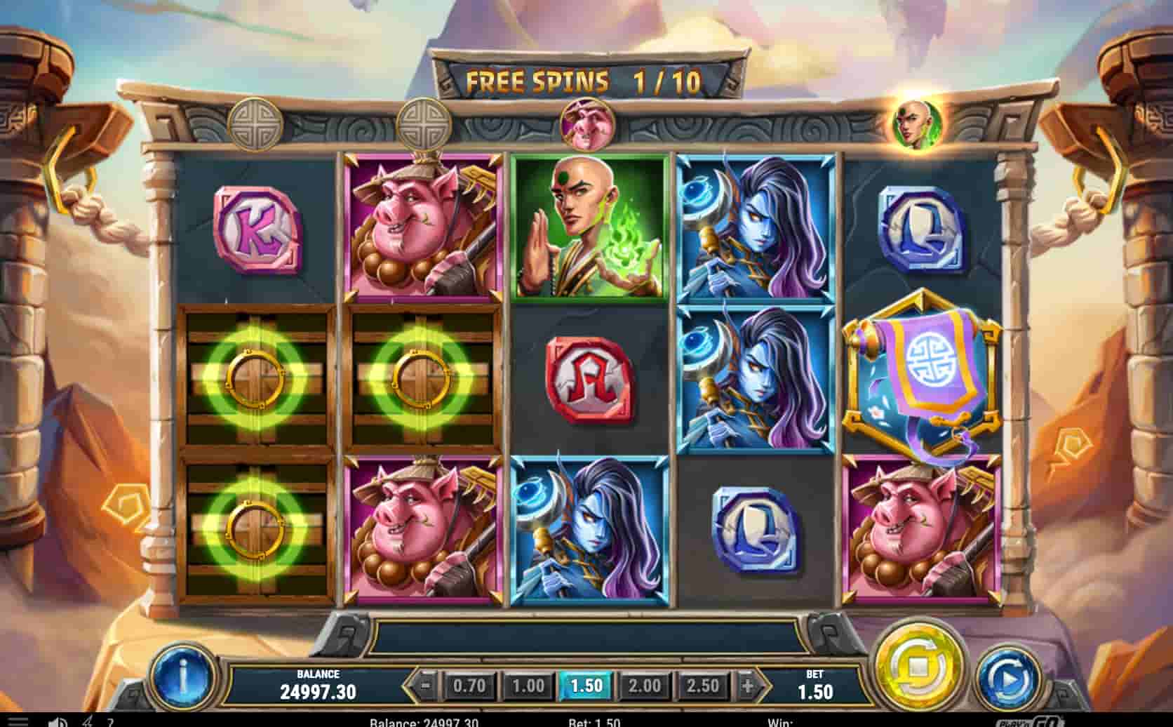 Monkey Battle for the Scrolls screenshot 2