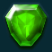 star clusters megapays slot green gemstone symbol