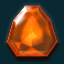 star clusters megapays slot orange gemstone symbol