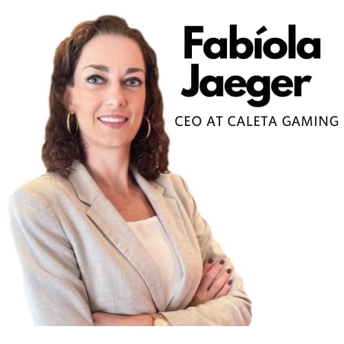 CEO Fabíola Jaeger i Caleta Gaming