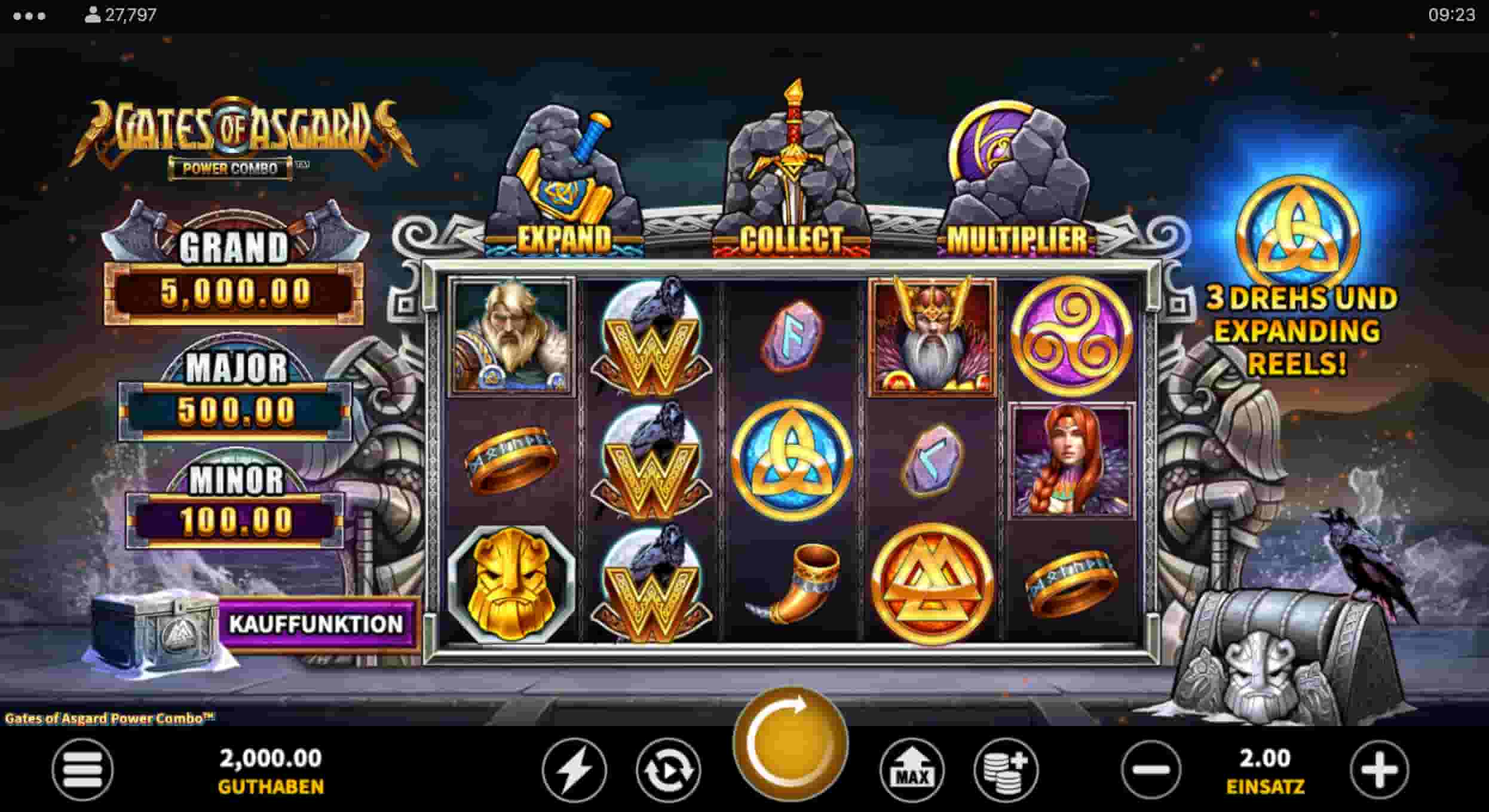 Gates of Asgard Power Combo screenshot 1