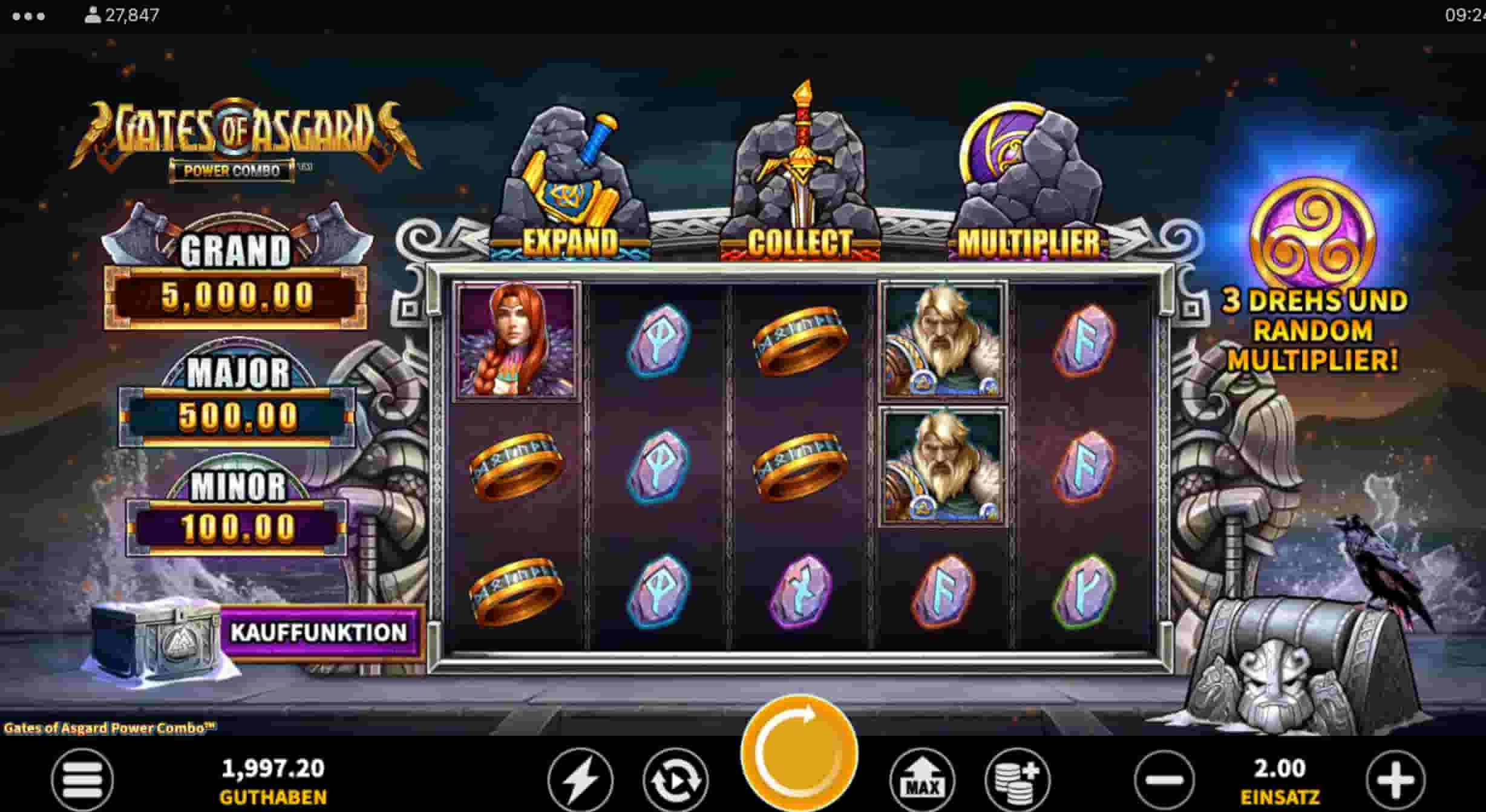 Gates of Asgard Power Combo screenshot 3