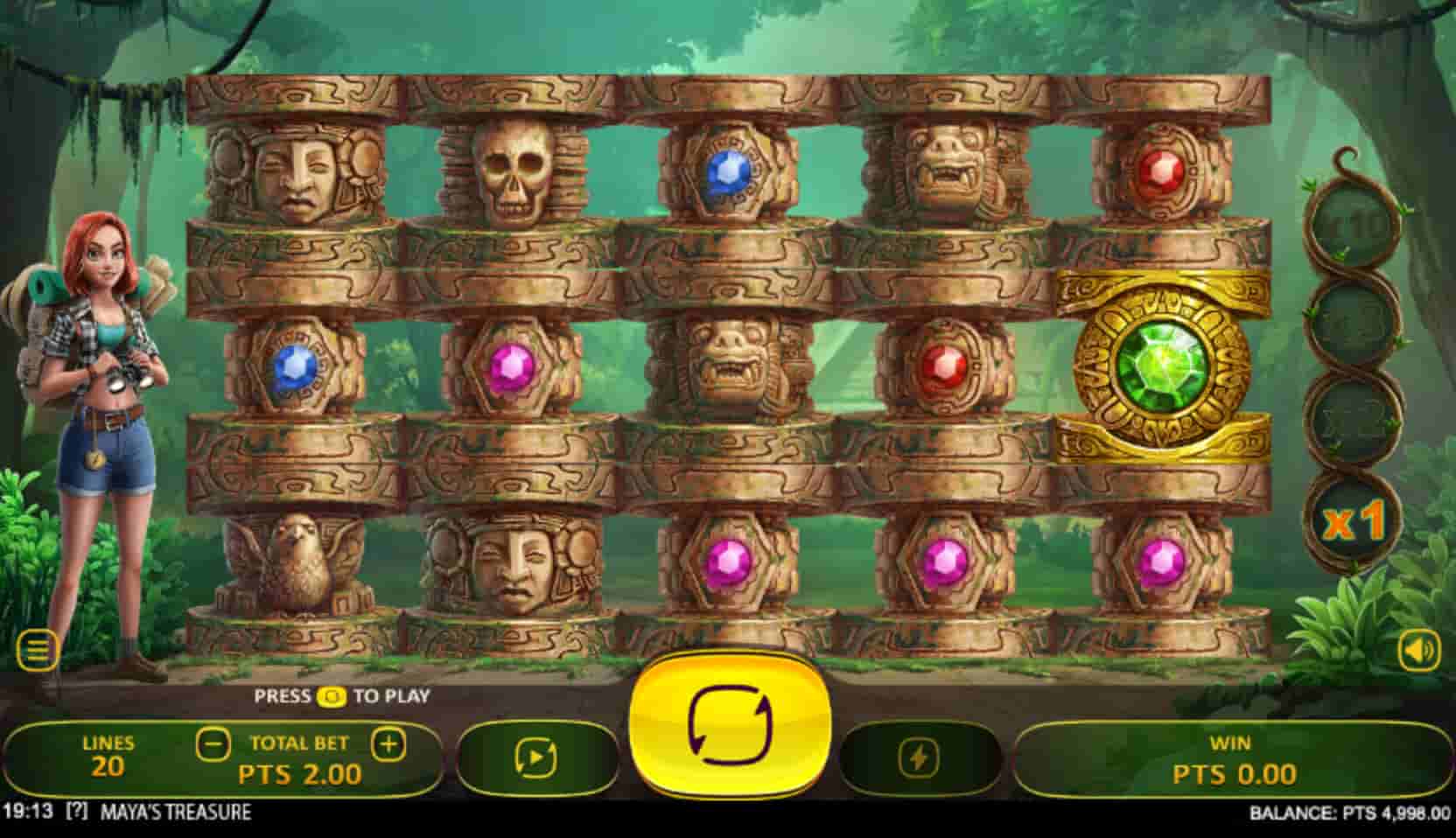 Maya's Treasure screenshot 1