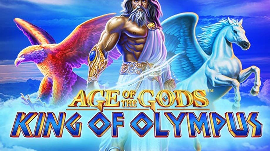 age of the gods king of olympus megaways logo
