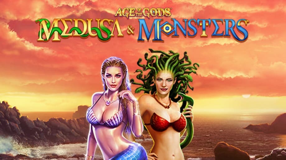 age of the gods medusa and monsters logo