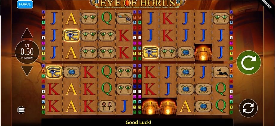 eye of horus power 4 slots game