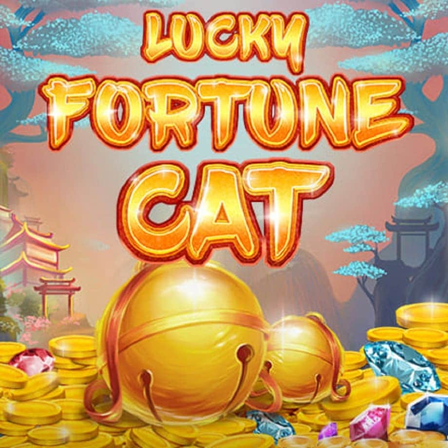 lucky fortune cat logo