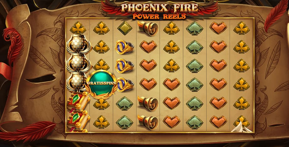 phoenix fire power reels game