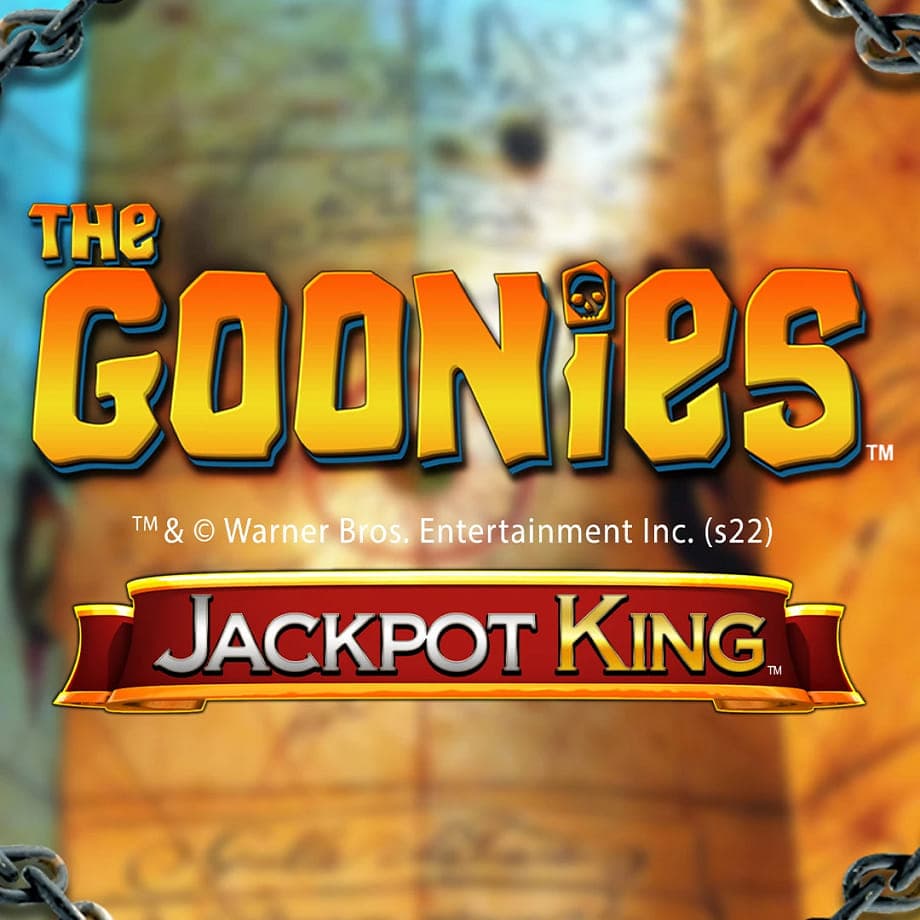 the goonies jackpot king logo