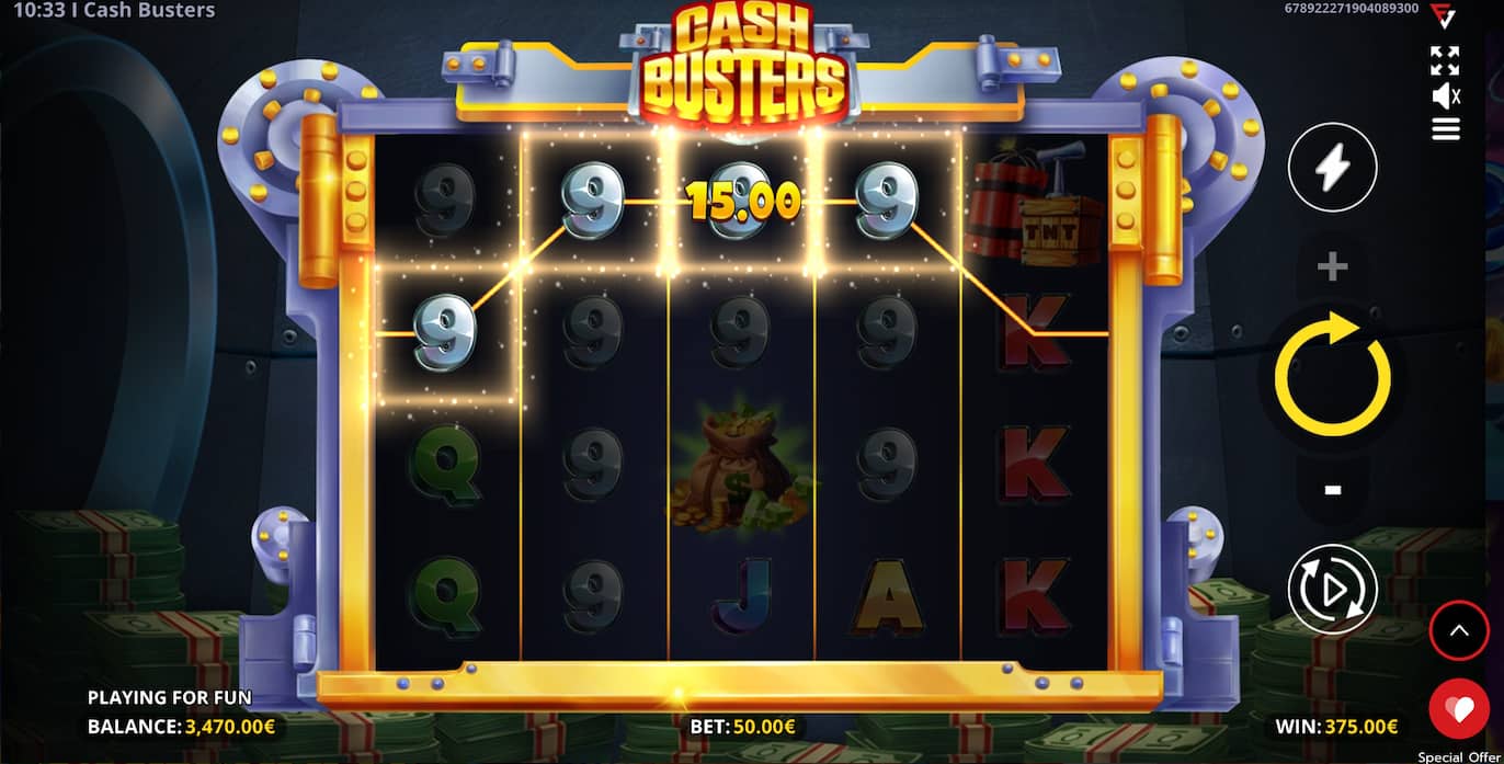 Cash Busters spilleautomater