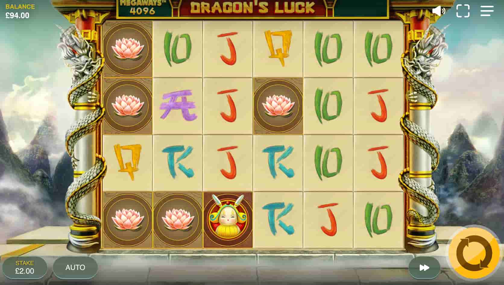 Dragons Luck MegaWays slot screenshot 3