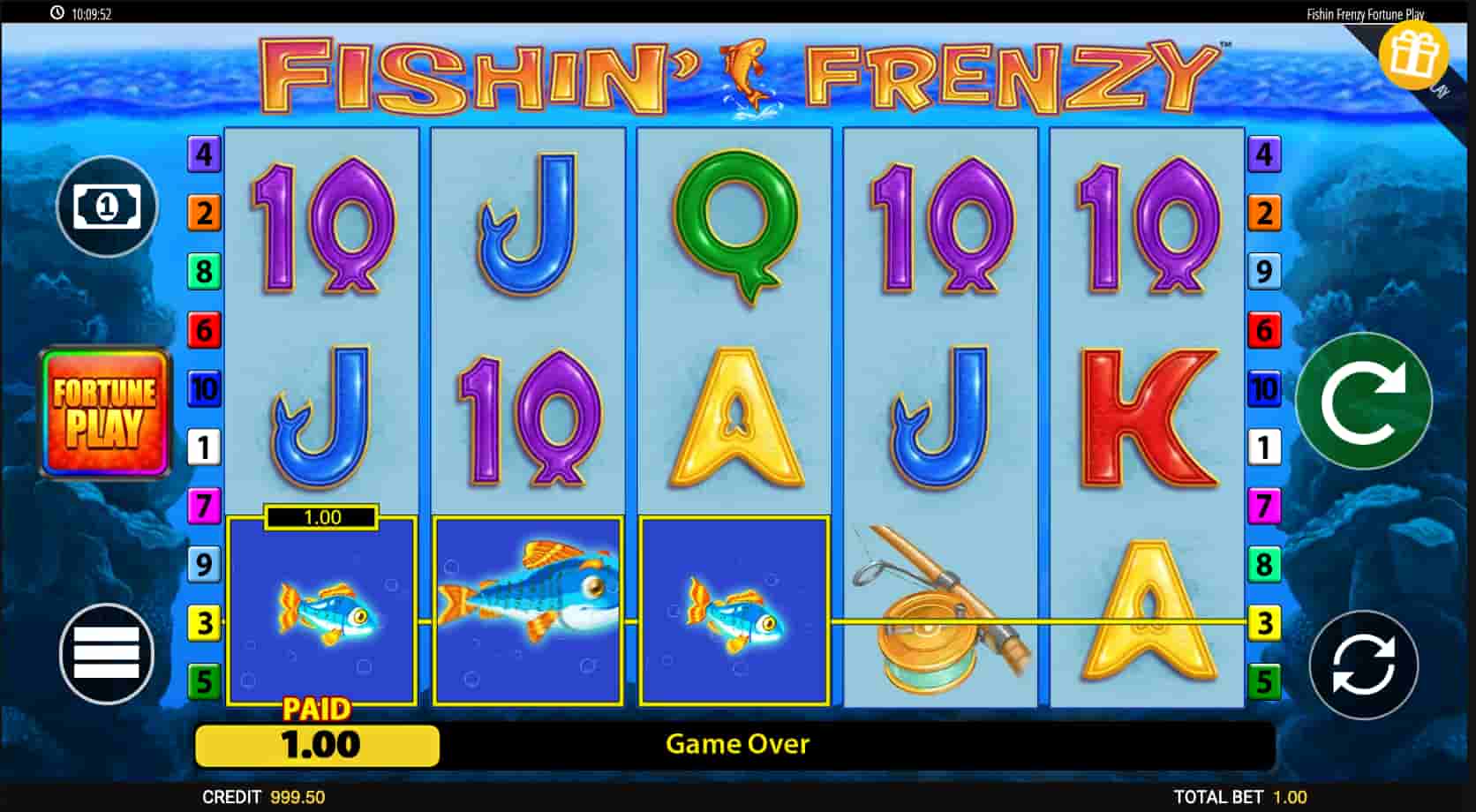 Fishin Frenzy Fortune Spins screenshot 2