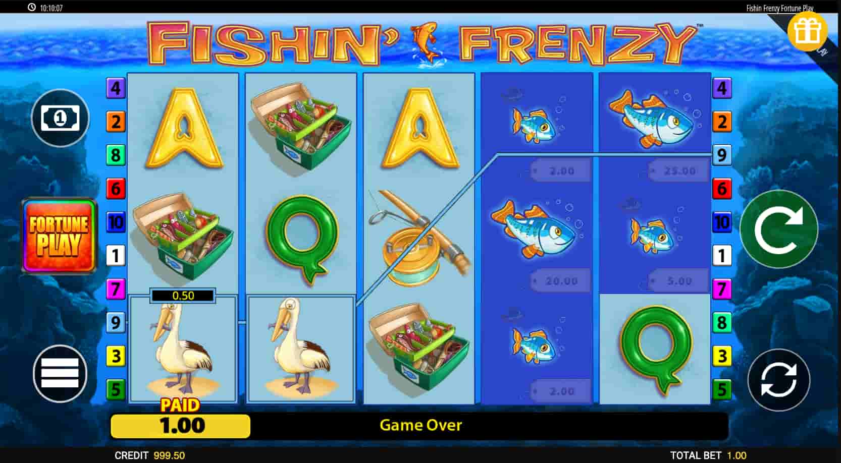 Fishin Frenzy Fortune Spins screenshot 3