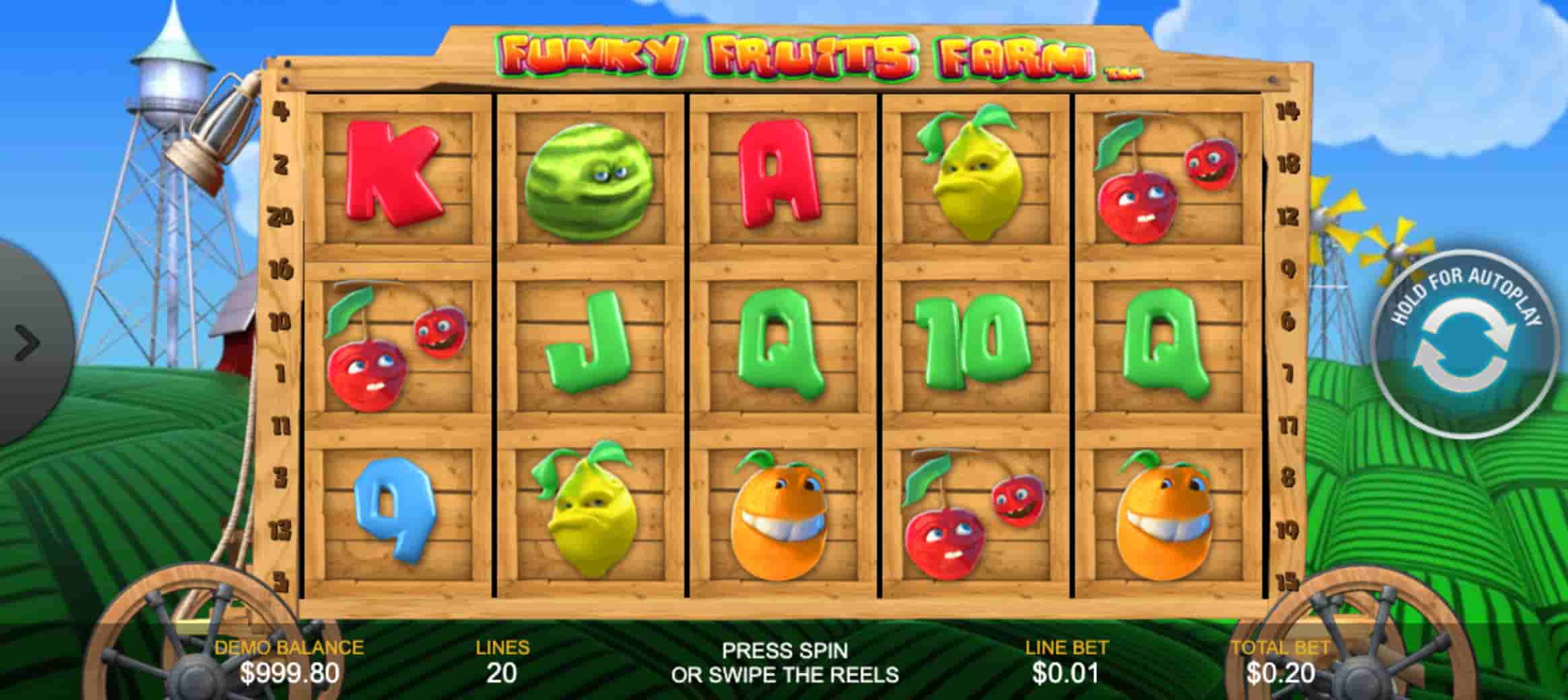 Funky Fruits Farm Slot screenshot 3